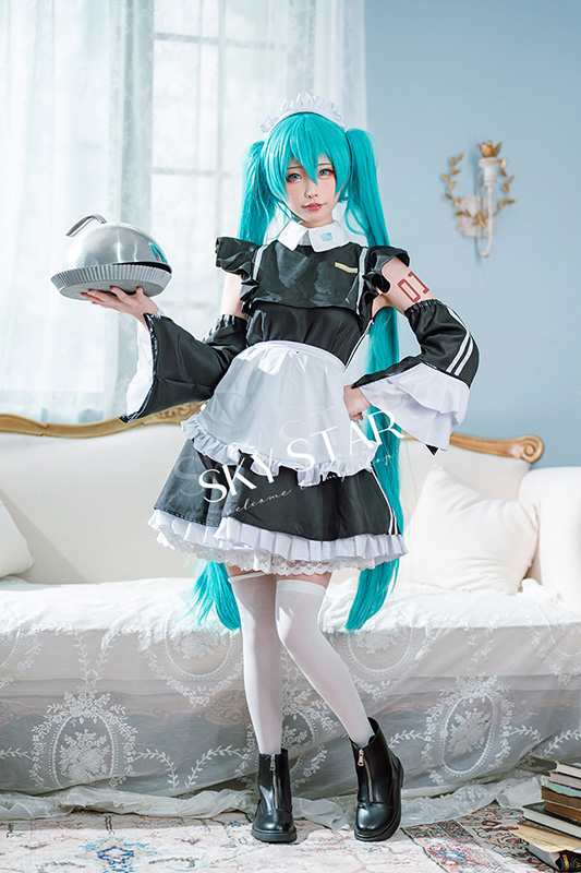 初音ミク コスプレ衣装 ウィッグ メイド ICOS製